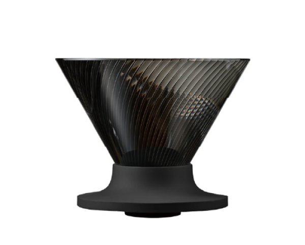 画像1: ハリオ V60ドリッパーNEO 02 ブラック 1-4杯用 (1)