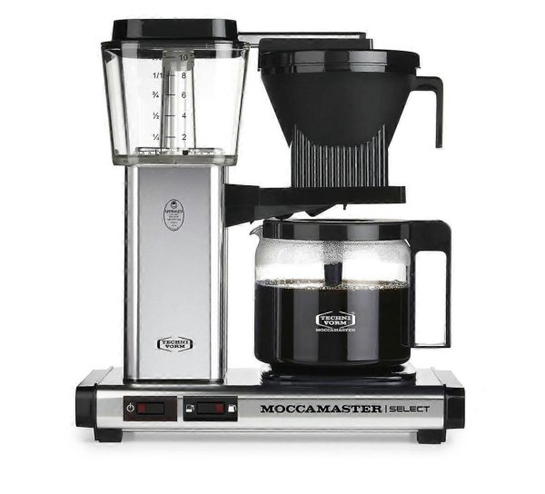 画像1: Technivorm モカマスターコーヒーメーカーポリッシュドシルバー KGBセレクト【ヴォアラおすすめのコーヒー豆付き】 (1)