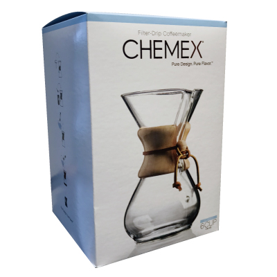 正規代理店品 ｃｈｅｍｅｘ ケメックス コーヒーメーカー ６カップ用 ヴォアラ珈琲